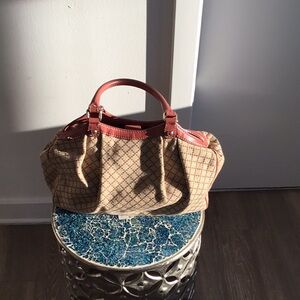 Authentic Vintage Gucci Canvas Diamanté $600